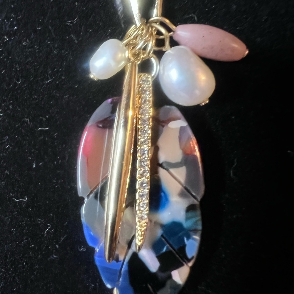 Stella & Dot Esmeralda Charm Pendant Necklace
